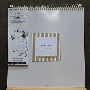 Hallmark Unser erstes Jahr Sofort Sammelalbum Undatiert Befüllbar Kalender  - Bild 1 von 5