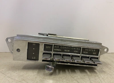 1963 1964 63 64 Oldsmobile Starfire Jetstarr Super 88 98 control de calefacción Foto 1 de 4