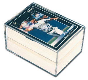 1x PRO-MOLD PC100 100 Count Snap Box 2 piece Card Holder - Picture 1 of 1