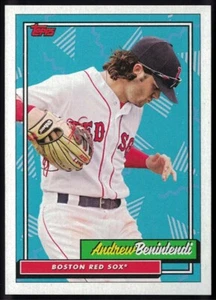 2018 Topps X Bryce Harper 220 Second to None Best Hair #H-1 Andrew Benintendi - Picture 1 of 2