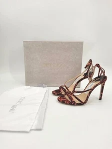 PVP 660 EUR Jimmy Choo Tesca 100 sandalias de tacón EU 36,5 US 5,5 - Imagen 1 de 11