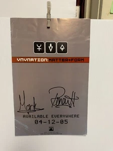 VNVNation Matter + Formular Album Promo Poster 2005 Metropolis Records - Bild 1 von 7