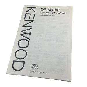 Kenwood DP-M4010 CD-Player Bedienungsanleitung User Guide - Bild 1 von 7
