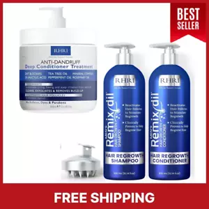 Hair Growth Shampoo & Conditioner Set+ Anti Fungal Dandruff Conditioner - Picture 1 of 1