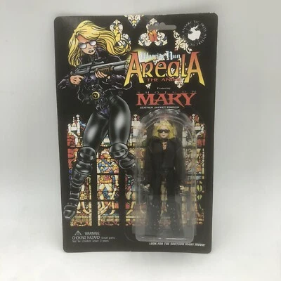 Figura de acción Warrior Nun Areala Shotgun Mary edición chaqueta de cuero vintage EE. UU. Foto 1 de 4