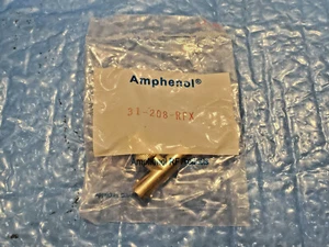 (1) AMPHENOL 31-208-RFX BNC "T" MACHO A DOBLE HEMBRA JACK-PLUG-JACK TEE ADAPTER - Imagen 1 de 3