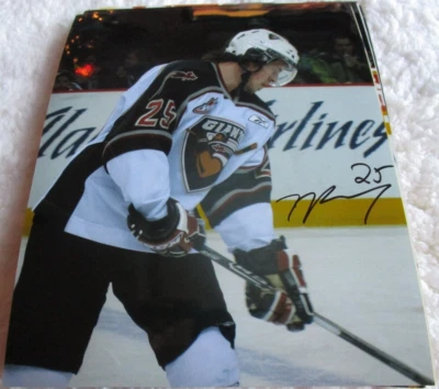 NICK ROSS SIGNED 8X10 GLOSSY PHOTO VANCOUVER GIANTS PHOENIX COYOTES (A) - Image 1 of 2