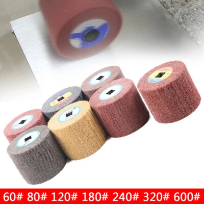 7* Rueda de dibujo de pulido Cepillo Tambor Molienda Pulido Tampón Rueda Herramienta  Foto 1 de 4