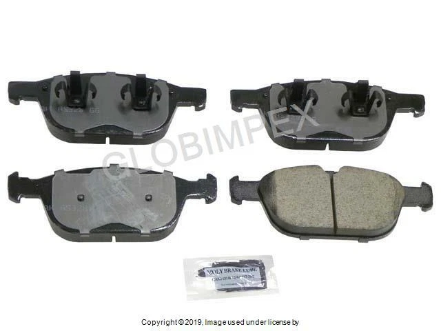 VOLVO XC60 XC90 (2003-2015) Juego Pastillas Freno DELANTERAS AKEBONO EURO + 1 AÑO DE GARANTÍA Foto 1 de 1