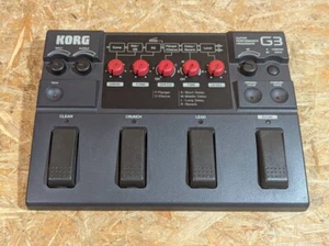 Korg G3 Guitar Multi Effect Pedal Guitar Performance Processor free shipping - Picture 1 of 2
