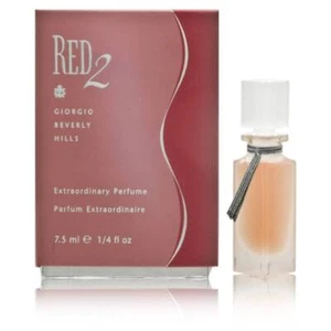 Red 2 by Giorgio Beverly Hills for Women 0.25 oz Extraordinary Parfum (Unbox) - Picture 1 of 1