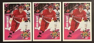 (3) 1994-95 SCORE DARREN MCCARTY #258 YOUNG STARS ‘94 DETROIT RED WINGS - Picture 1 of 2