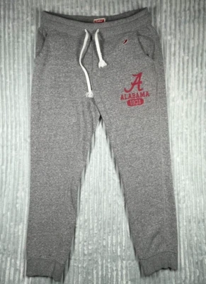 Pantalones deportivos Triblend para hombre XL Alabama carmesí marea logotipo gris con cordones bolsillos Foto 1 de 4