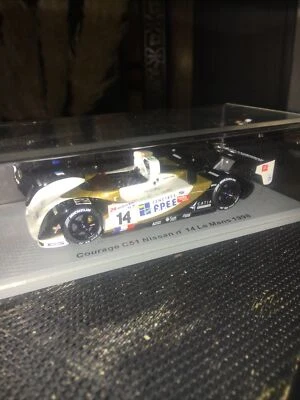 Spark Courage C51-Nissan #14 - Ekblom / Tsuchiya Le Mans 1998 - 1/43 Mint In Cas - Image 1 of 4