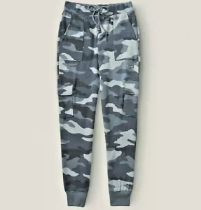 PINK High Waist CARGO Grey Camo Jogger Size XSmall Brand New With Tags - Picture 1 of 11