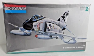 F-4J Phantom II Mig Ace escala 1:48 monograma 5813 vintage sellado - Imagen 1 de 2