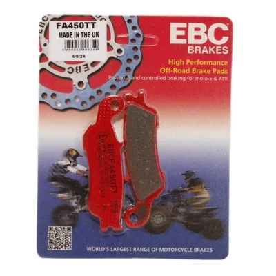 Pastilla de freno delantera EBC FA450TT Enduro/MX carbono TT Yamaha YZ 250 FX 2021-2023 Foto 1 de 2