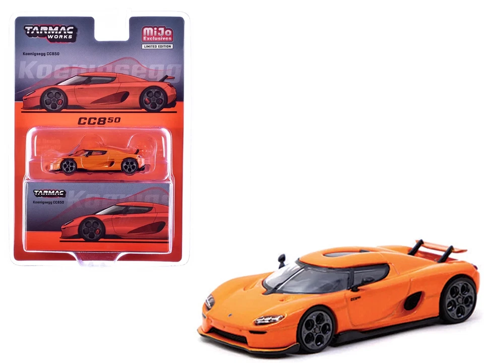 Tarmac Works Koenigsegg CC850 Orange 1:64