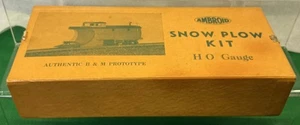 Kit spazzaneve vintage Ambroid B&M HO ala modello autentico non assemblato non testato - Foto 1 di 8