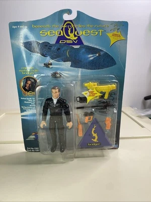 Figura de acción 1993 Playmatea Sea Quest DSV capitán Nathan Hale Bridger Roy Scheider Foto 1 de 4