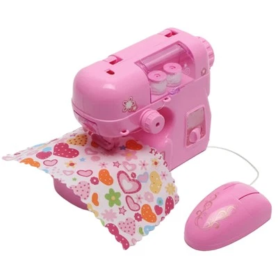 Kids Simulation Sewing Machine Portable Sewing Machine Small Appliance Toy  - Bild 1 von 4
