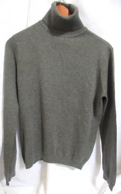 Lauren Ralph Lauren женщин серый шелк кашемир водолазка длинным рукавом SZ L VGUC - Изображение 1 из 4