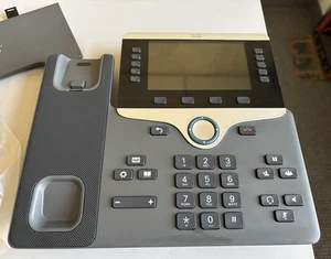 Cisco IP Business Phone CP-8811-K9 with stand, handset + all cords CP8811 - Picture 1 of 6