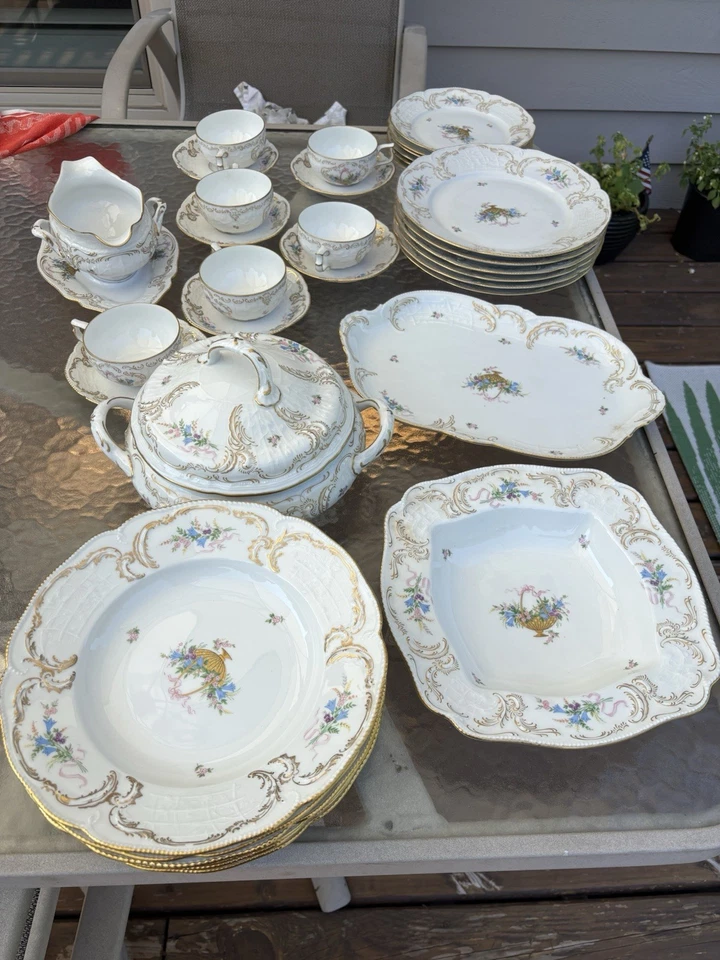 Rosenthal China Continental Rokoko 35 Piezas (ver Descripción) ¡Excelente Estado! Foto 1 de 3