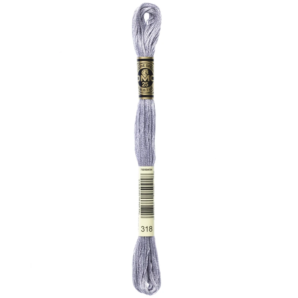 DMC 6-Strand Embroidery Cotton 8.7yd-Light Steel Gray - 12 Pack - Image 1 of 1