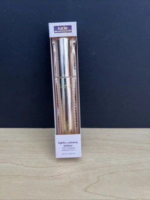 tarte Lights Camera Lashes 4-In-1 Mascara, Black 7ml/0.24fl Oz New in Box - Image 1 of 4