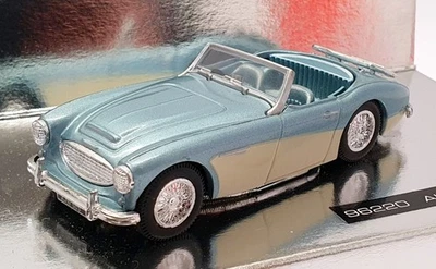 Corgi 1/43 Scale Diecast 96220 - Austin Healey Open Top - Blue/Ivory - Image 1 of 4