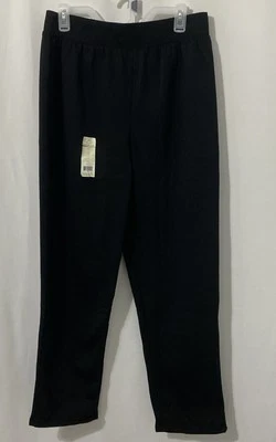 Bobbie Brooks Women’s Pull On Sweatpants Straight Leg Black Medium - Image 1 of 4