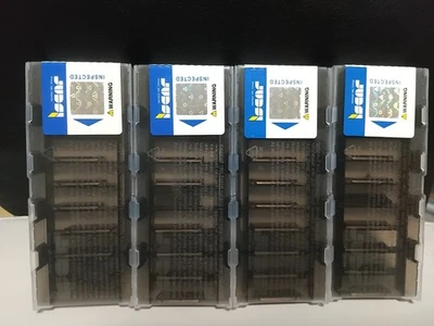 4 packs of Iscar carbide inserts: DGR 2202C-6D IC908 - Image 1 of 3