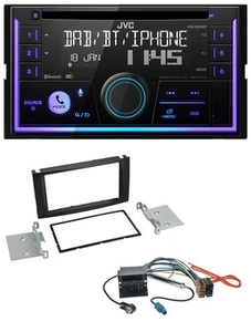 JVC MP3 USB 2DIN DAB Bluetooth CD Autoradio für VW T5 Multivan Caravelle Touareg - Bild 1 von 8