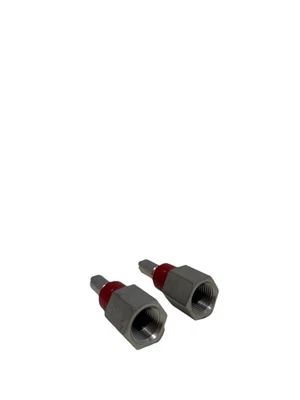 SWAGELOK SS D-316-QC8 Instrumentación Conexión Rápida Vástago con Válvula LOTE DE 2 NUEVO Foto 1 de 2