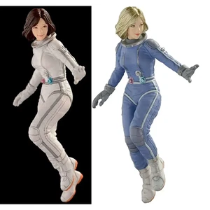 1/20 Resin Model Kit Modern Beautiful Girl Astronaut Space Pilot Unpainted - Picture 1 of 8