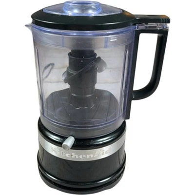 KitchenAid Mini Food Processor 5KFC0516BOB Black Chopper Blender  Tested Working - Image 1 of 4