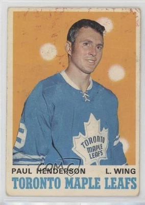 1970-71 O-Pee-Chee Paul Henderson #217 - Image 1 of 2