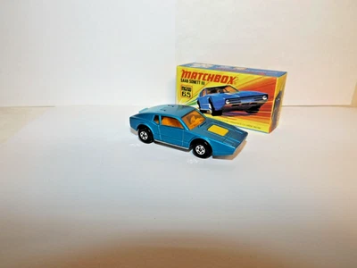 MATCHBOX S/F NO.  65-A SAAB SONNET CUERPO AZUL SIN USAR, EN CAJA Foto 1 de 4