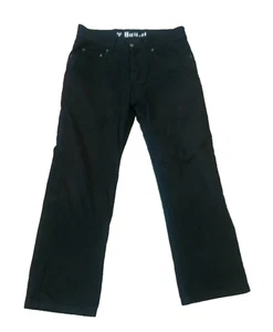 Bull-it Jeans 36x32 Black Straight Leg Motorcycle Riding Pants Covec Lined - Bild 1 von 8