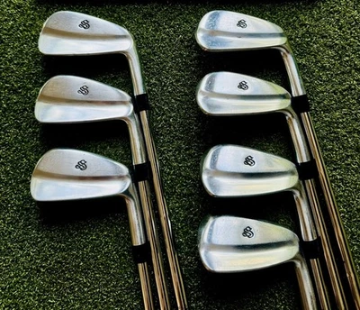RARE! SCRATCH GOLF SB-1 Forged 1018 Iron Set 4-PW DG SL X100 Shafts MCC Grips - Image 1 of 4