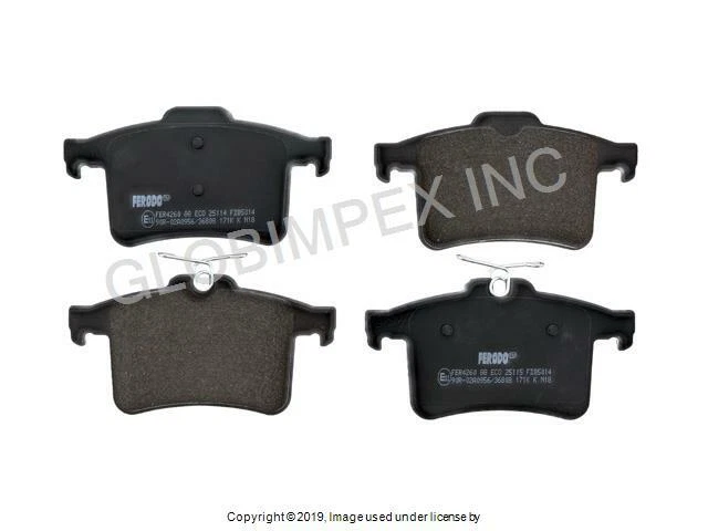 Jaguar XF XFR XFR-S XJ (2010+) REAR Brake Pad Set FERODO + Warranty - Image 1 of 1