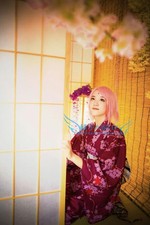 Naruto Haruno Sakura Kimono Cosplay Anime Cosplay Costumes C018