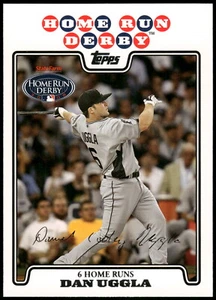 2008 Topps Updates & Highlights  #UH196 Dan Uggla Florida Marlins - Picture 1 of 2