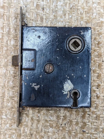 Antique Interior Mortise Lock Door Hardware #5164 (1-5-9) Cover