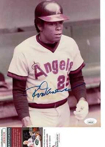 California Angels Rod Carew  autographed 8x10  photo HOF'er JSA Certified - Picture 1 of 1