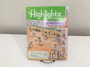 APRIL 2001 - Highlight For Children Magazine, Fun With a Purpose - Foto 1 di 3