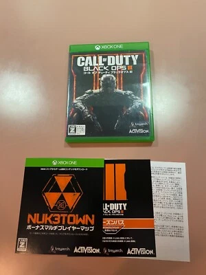Call of Duty Black Ops III 3  CIB Import Japan Xbox One Japanese ver. CoD BO3 - Image 1 of 4
