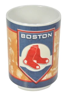 VINTAGE THROWBACK BOSTON RED SOX COFFEE MUG CUP MLB MAJOR LEAGUE BASEBALL - Picture 1 of 5