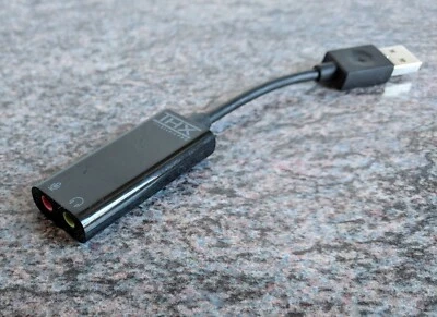 Creative Tactic alpha, USB AUDIO Adapter GH0120A , 3.5MM Headph. Mic. Jack - Bild 1 von 4